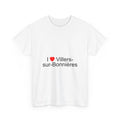 T-Shirt Ich liebe Villers-sur-Bonnières