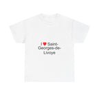 T-Shirt Ich liebe Saint-Georges-de-Livoye