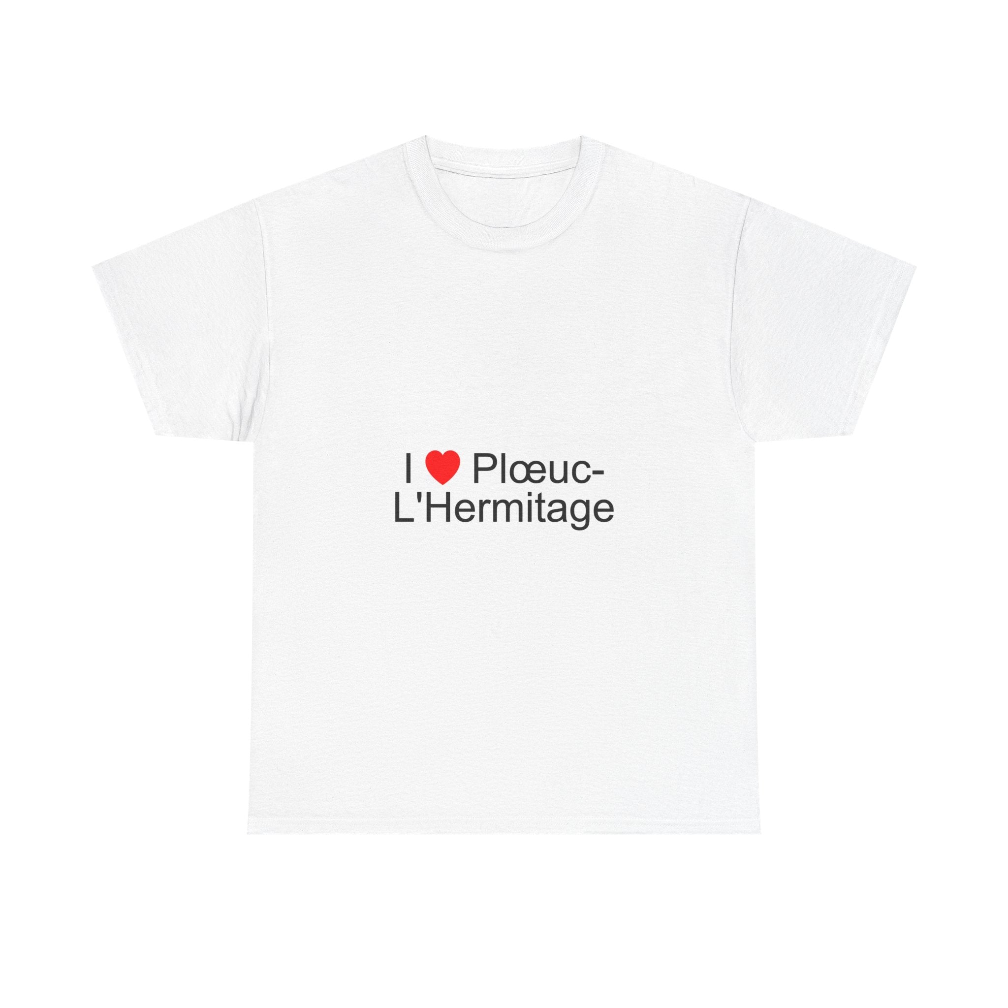 T-shirt I love Plœuc-L'Hermitage