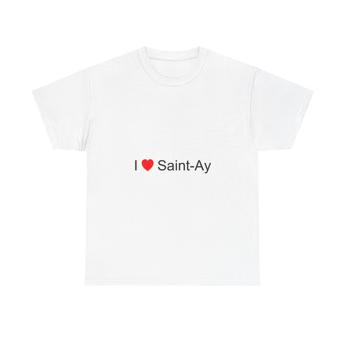 T-shirt I love saint-ay