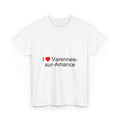 T-shirt I love Varennes-sur-Amance