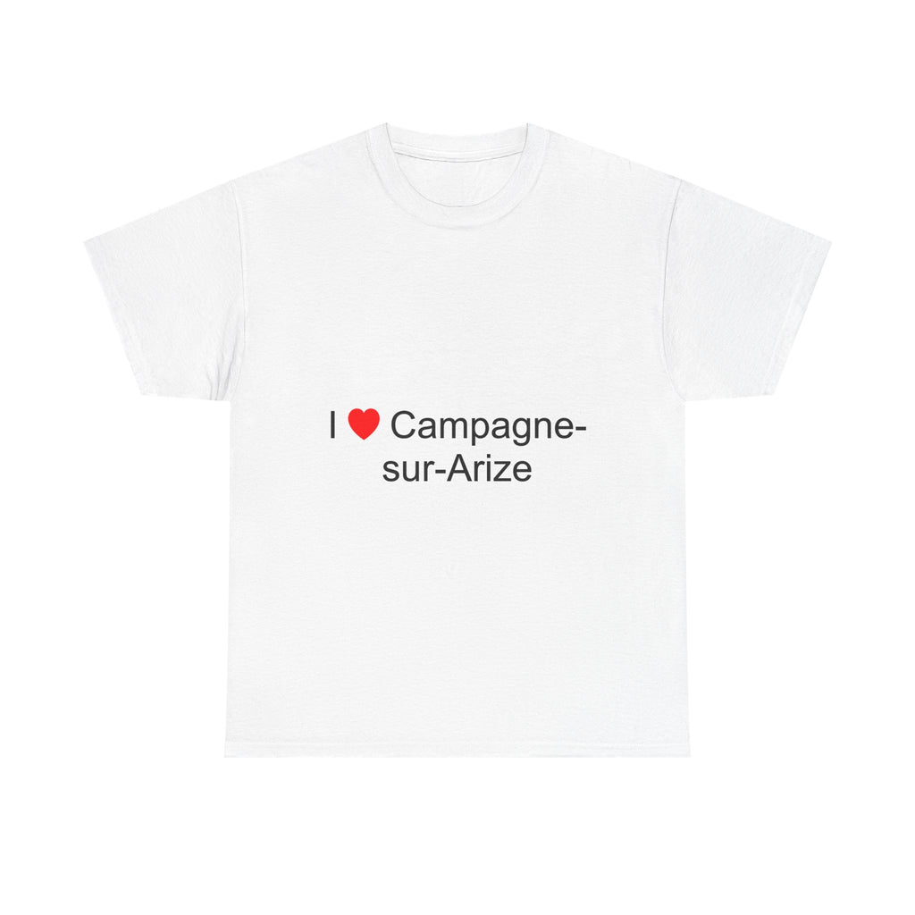 T-Shirt Ich liebe Campagne-sur-Arize