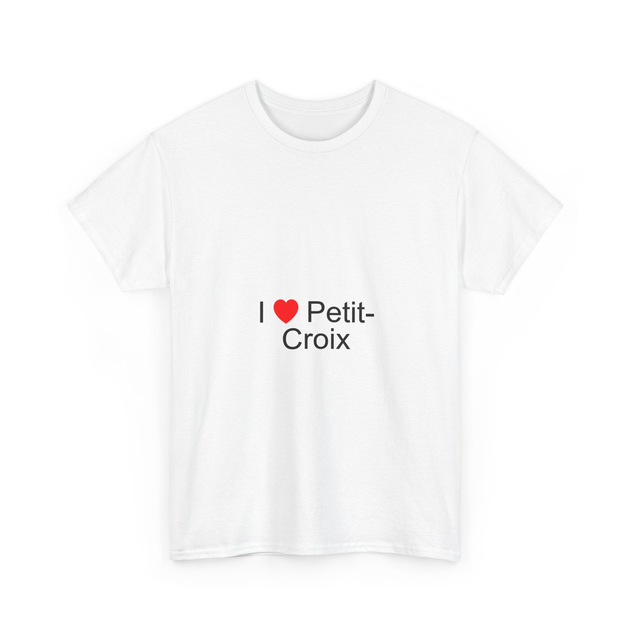I love petit-croix t-shirt