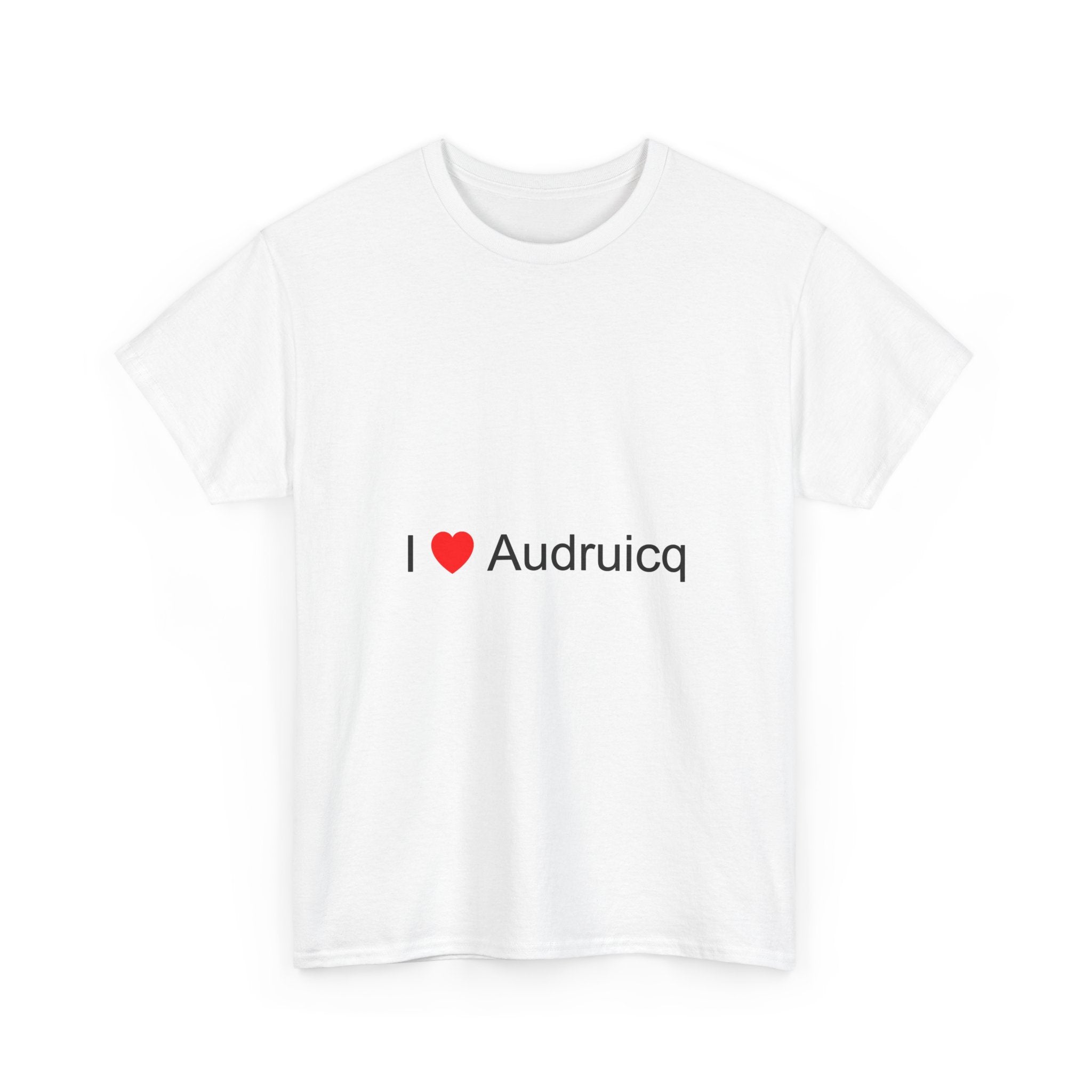 I love Audruicq T-shirt