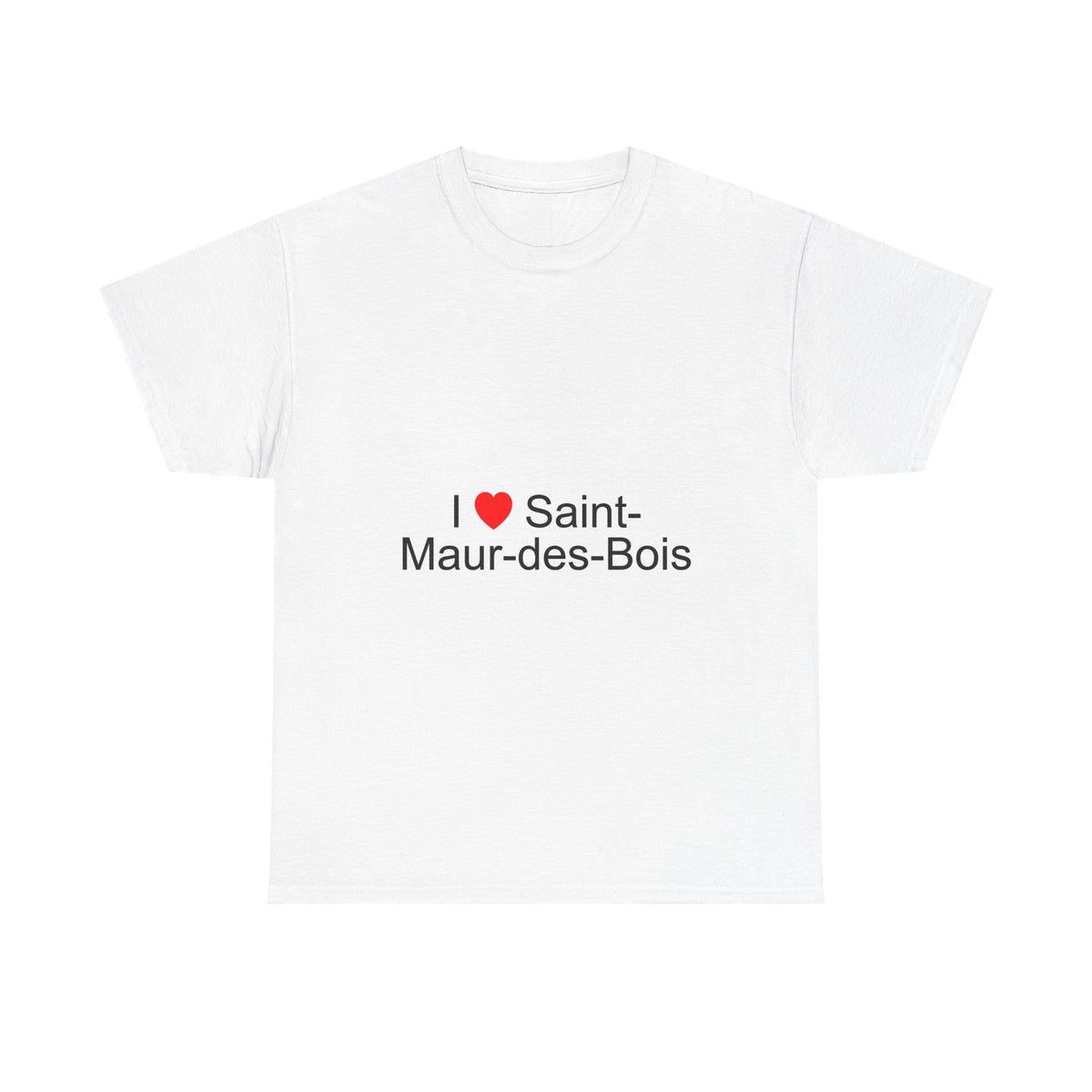 T-shirt I love saint-maur-des-bois