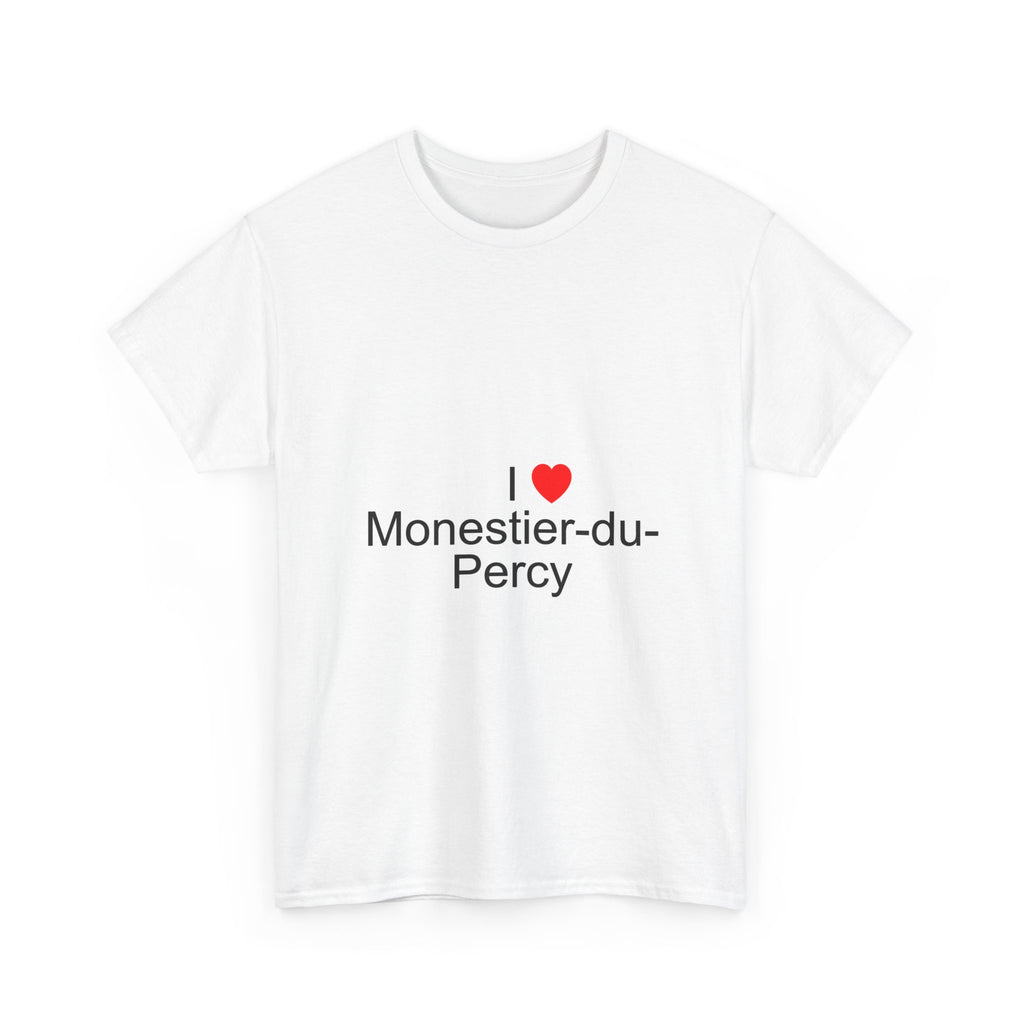 T-Shirt Ich liebe Monestier-du-Percy