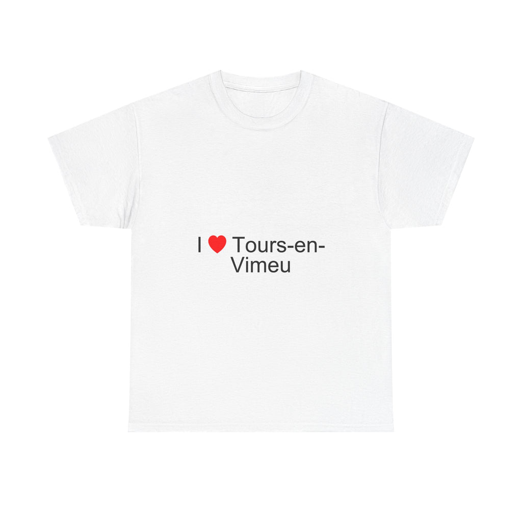 T-Shirt Ich liebe Tours-en-Vimeu