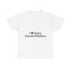 T-Shirt Ich liebe Saint-Genest-Malifaux