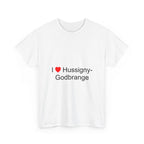 T-Shirt Ich liebe Hussigny-Godbrange