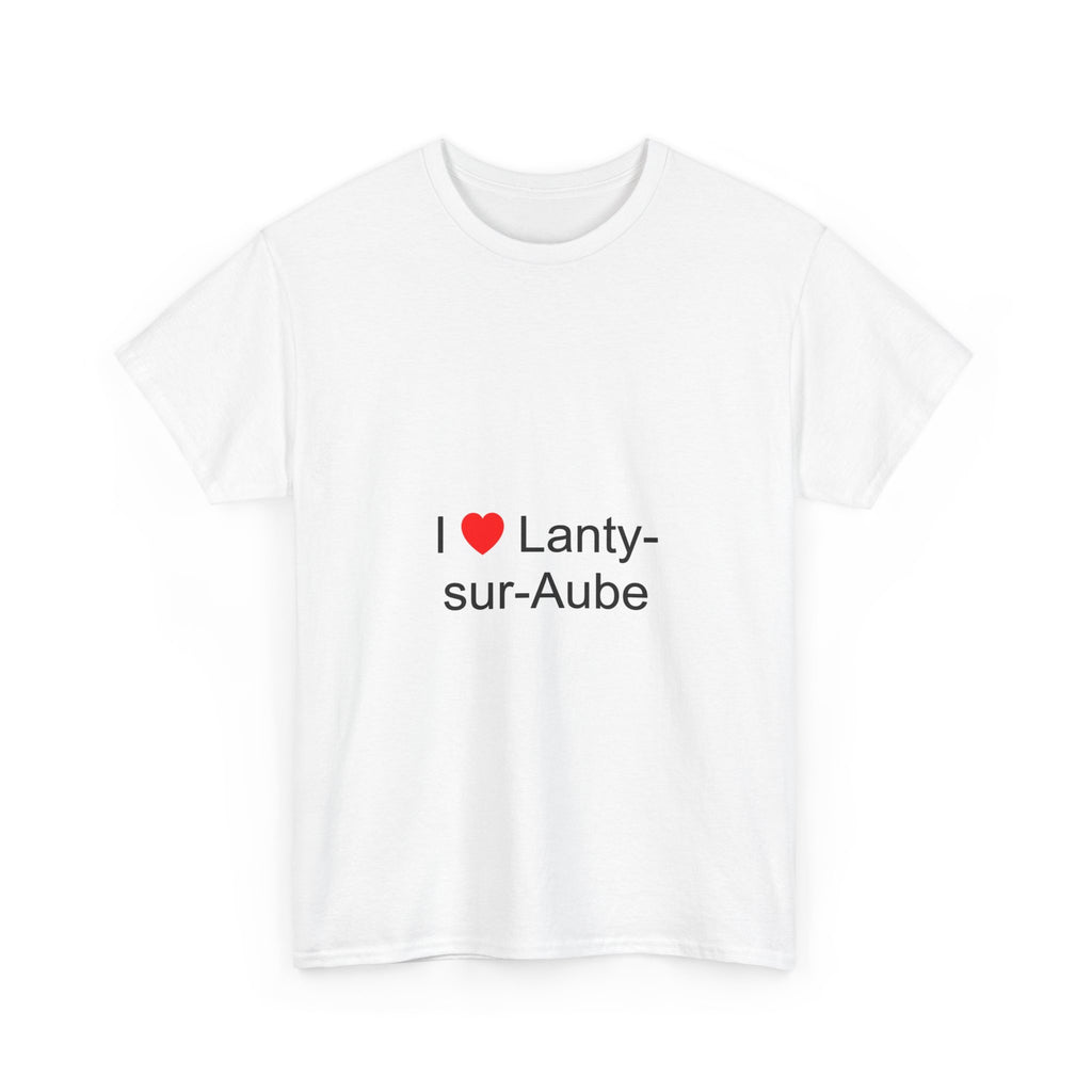 T-shirt I love lanty-sur-aube