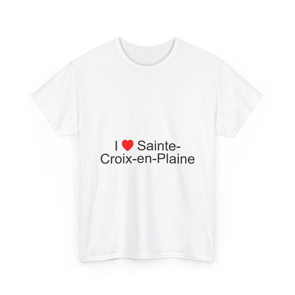 T-Shirt Ich liebe Sainte-Croix-en-Plaine