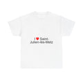 T-shirt I love saint-julien-lès-metz