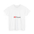 T-shirt I love Royan - cadeau souvenir Charente-Maritime par Citeeshirt