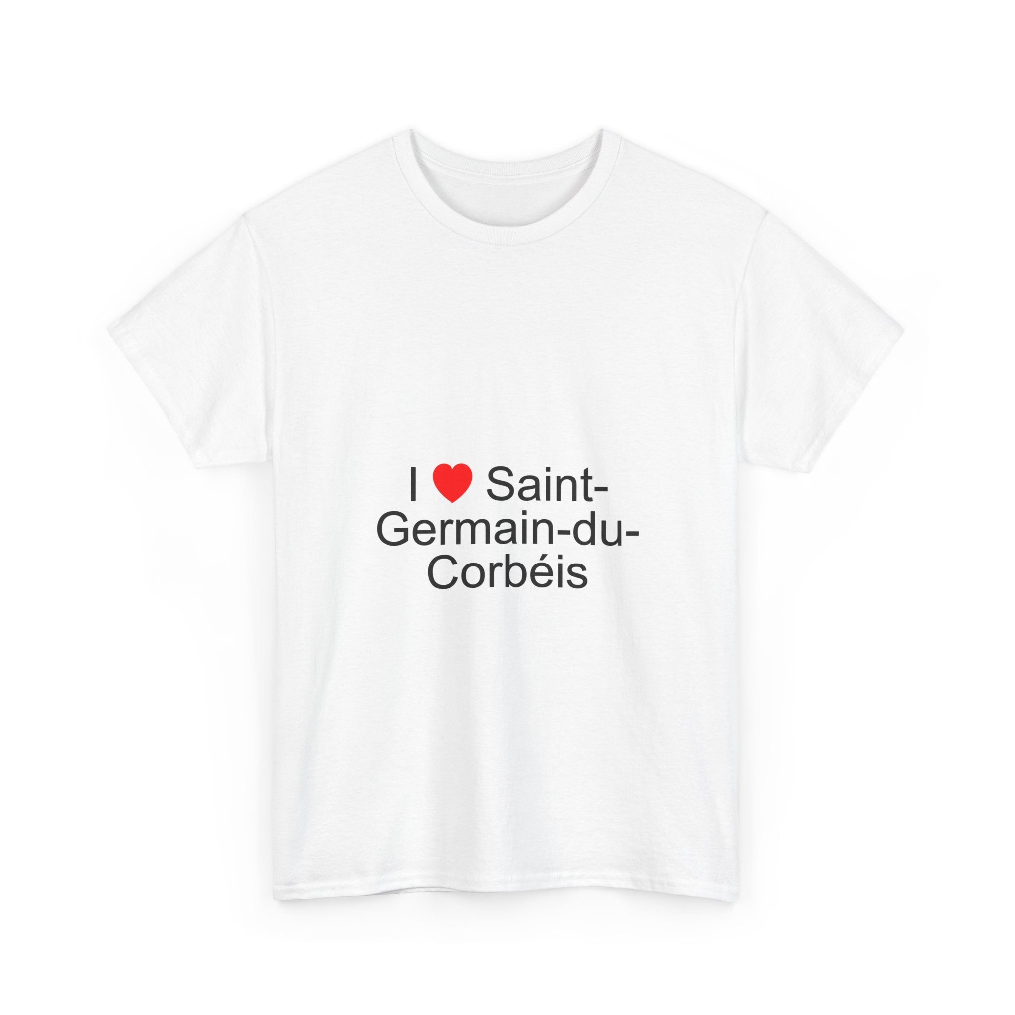 T-Shirt Ich liebe Saint-Germain-du-Corbéis