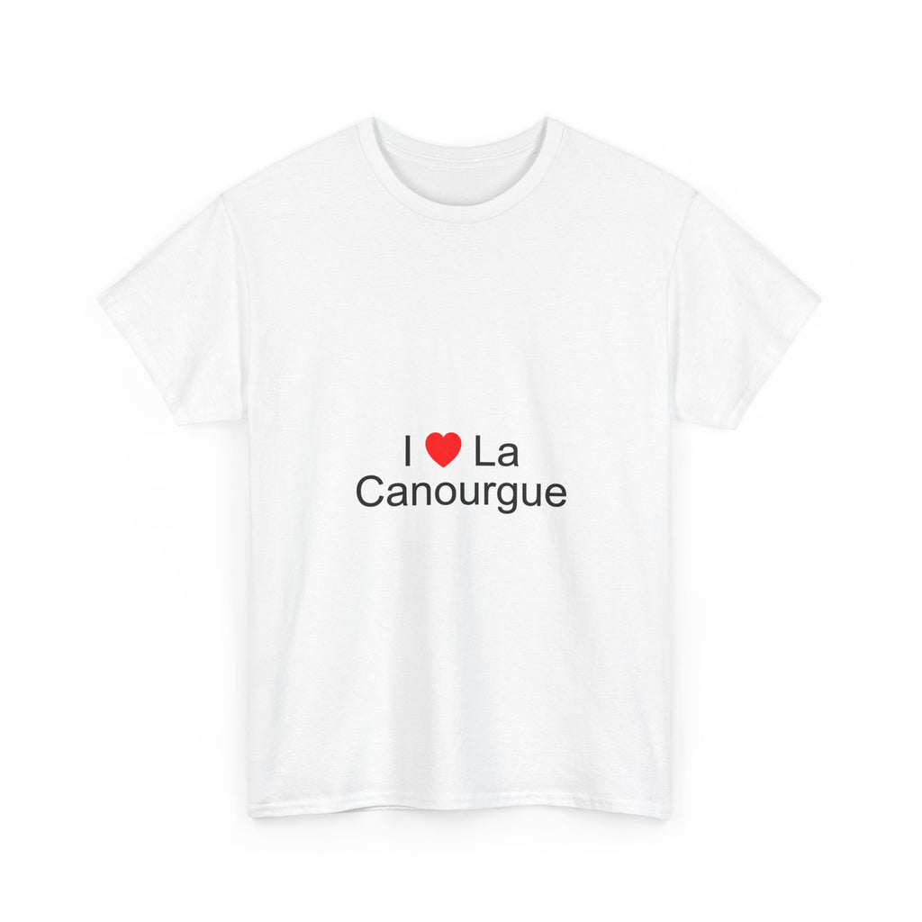 T-shirt I love La Canourgue