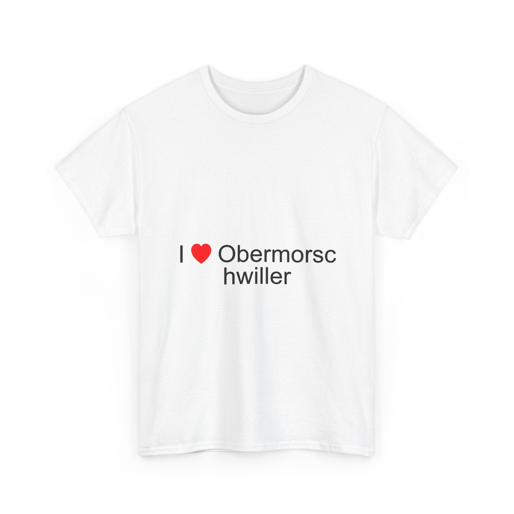 T-Shirt I love Obermorschwiller