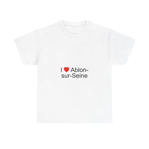 T-Shirt Ich liebe Ablon-sur-Seine