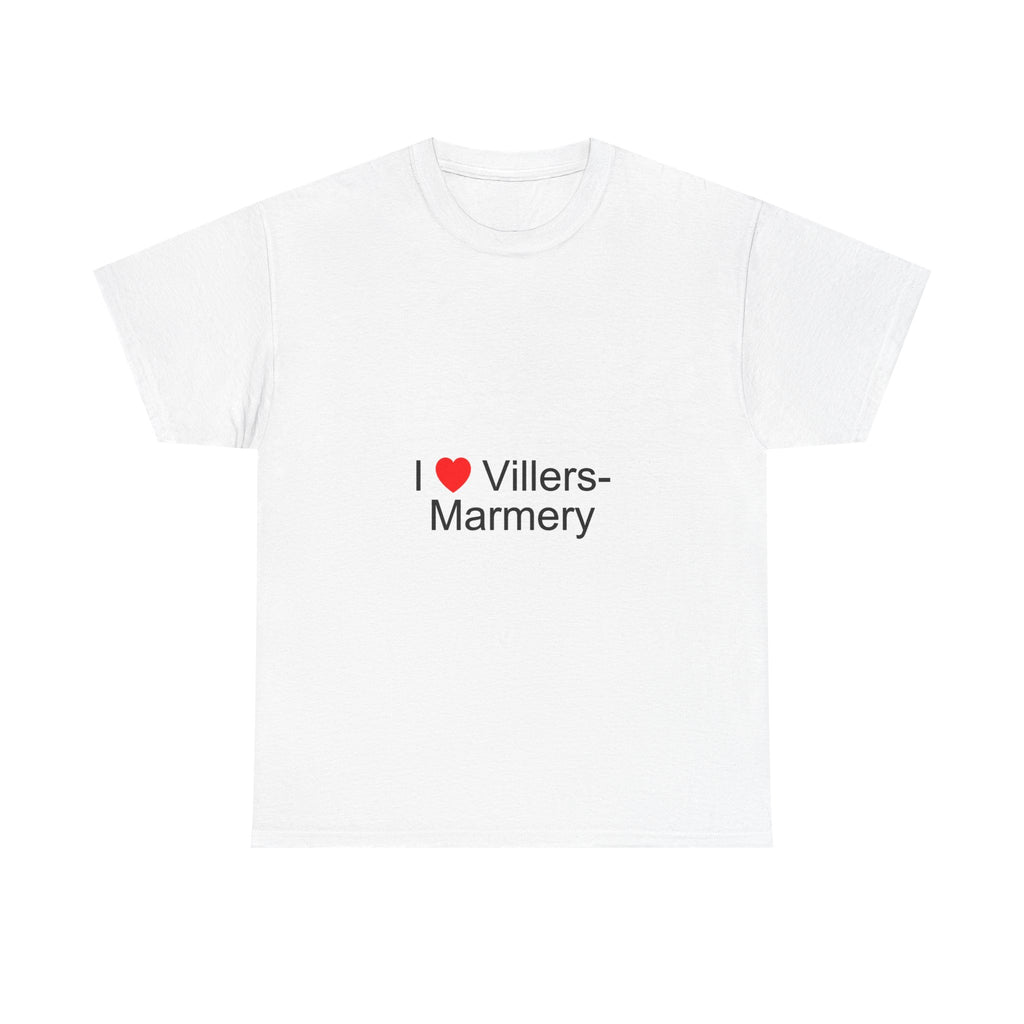 T-shirt I love Villers-Marmery