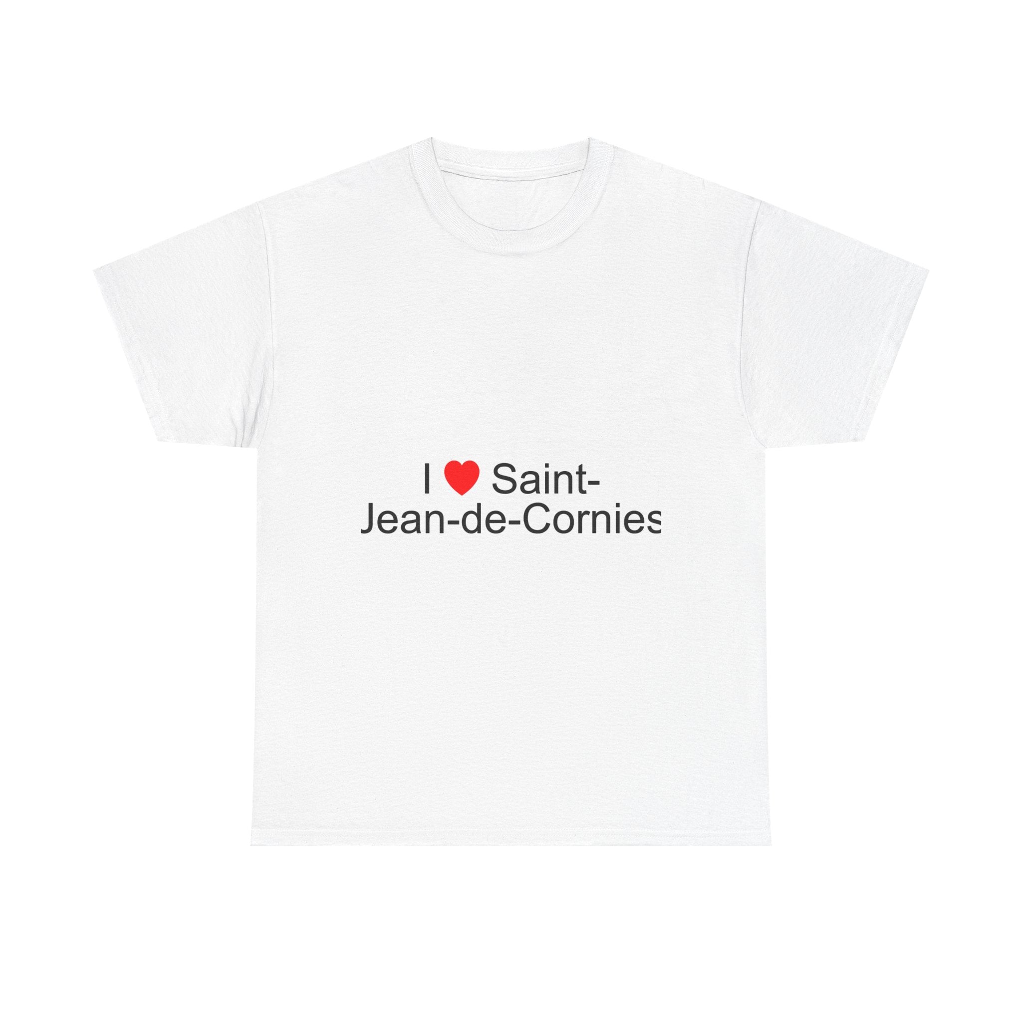 T-Shirt Ich liebe Saint-Jean-de-Cornies