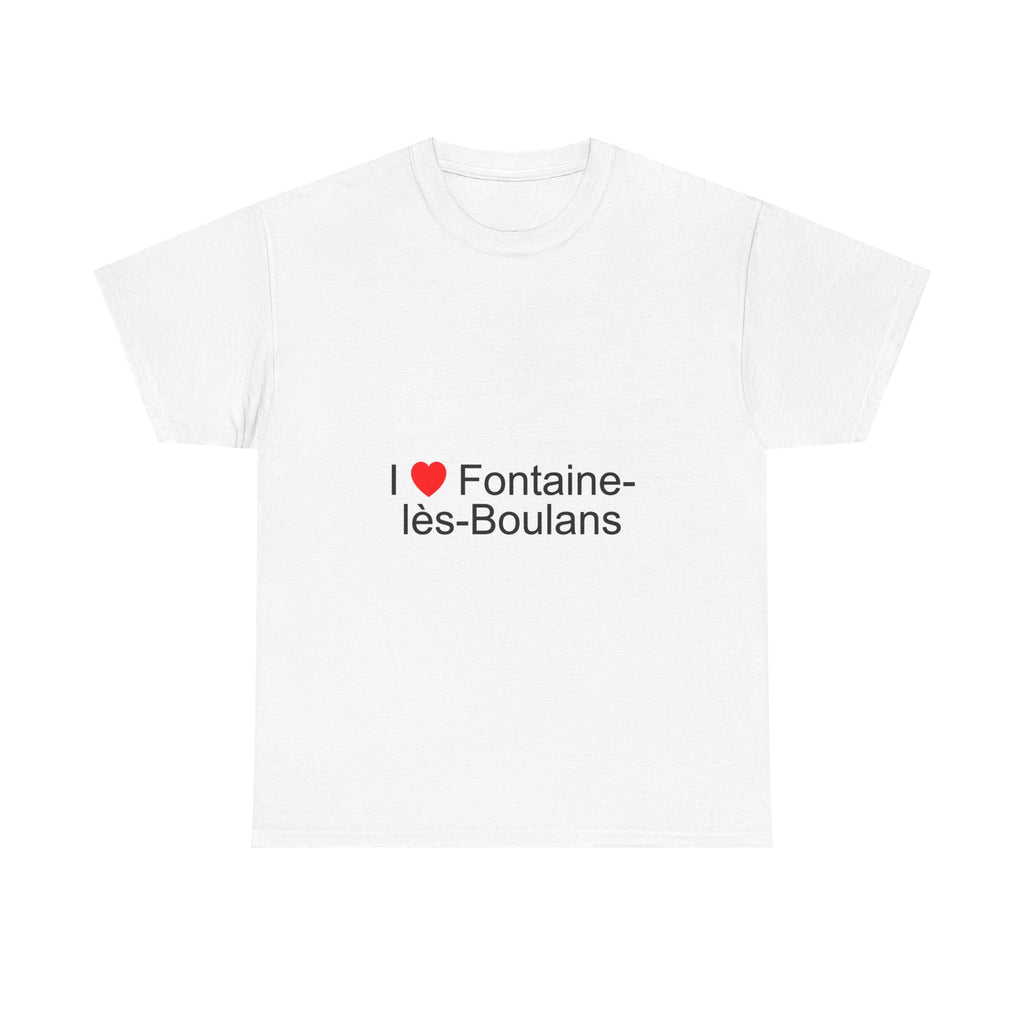 T-Shirt Ich liebe Fontaine-lès-Boulans