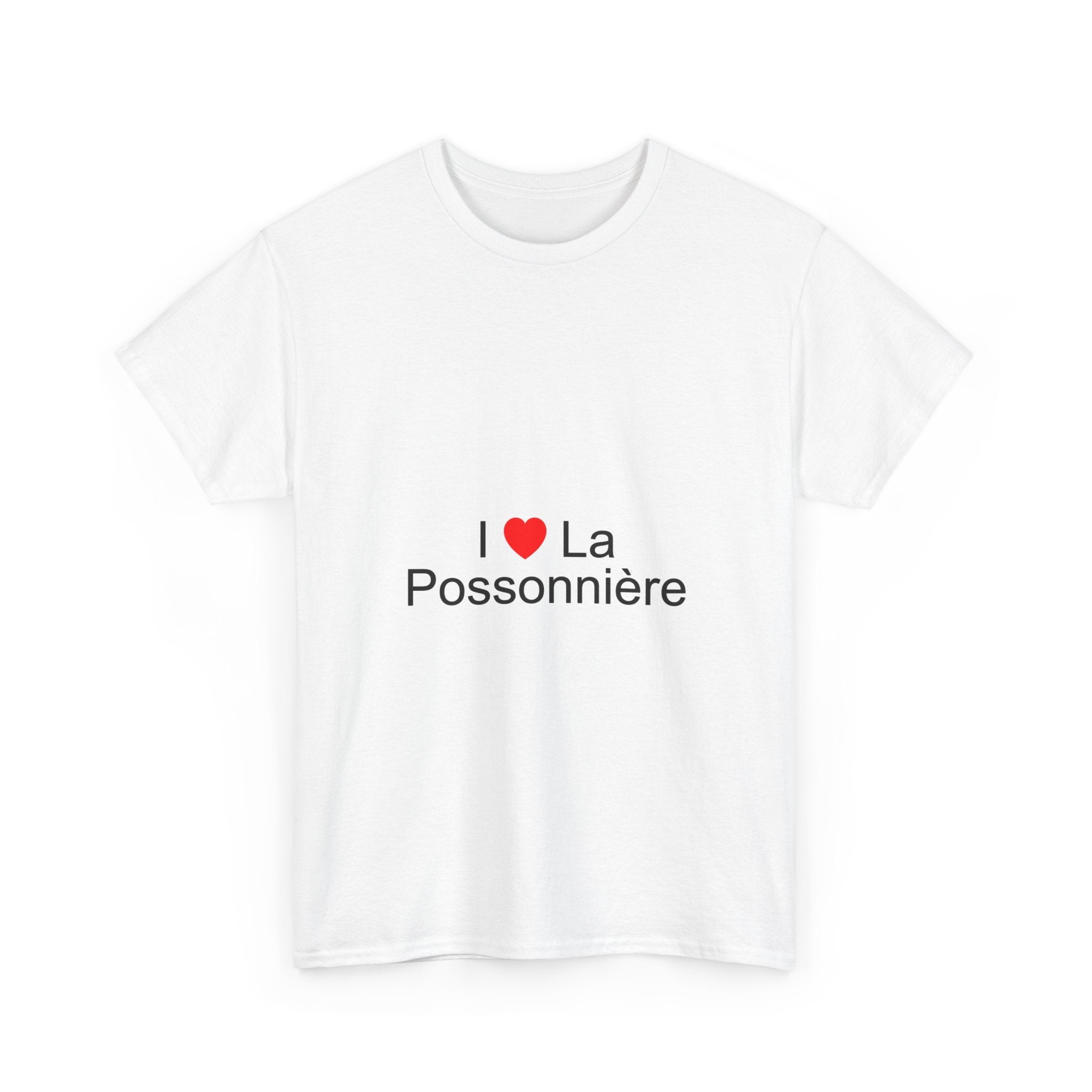 T-shirt I love La Possonnière