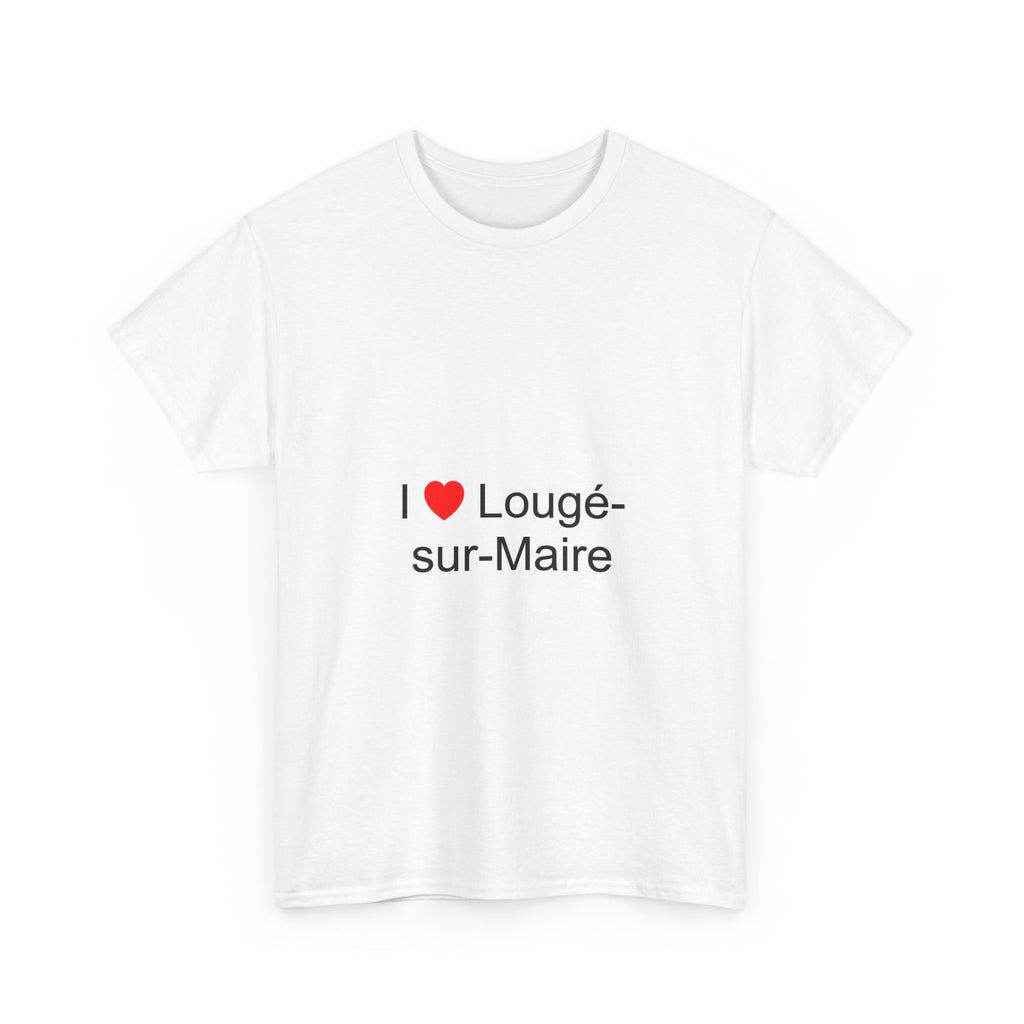 T-shirt I love lougé-sur-maire