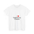 T-shirt I love tellières-le-plessis
