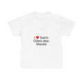 T-Shirt Ich liebe Saint-Gilles-des-Marais