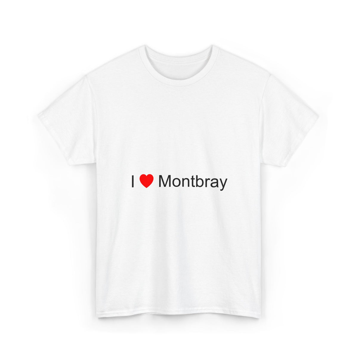 T-shirt I love Montbray