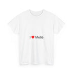T-shirt I love Mellé (35)