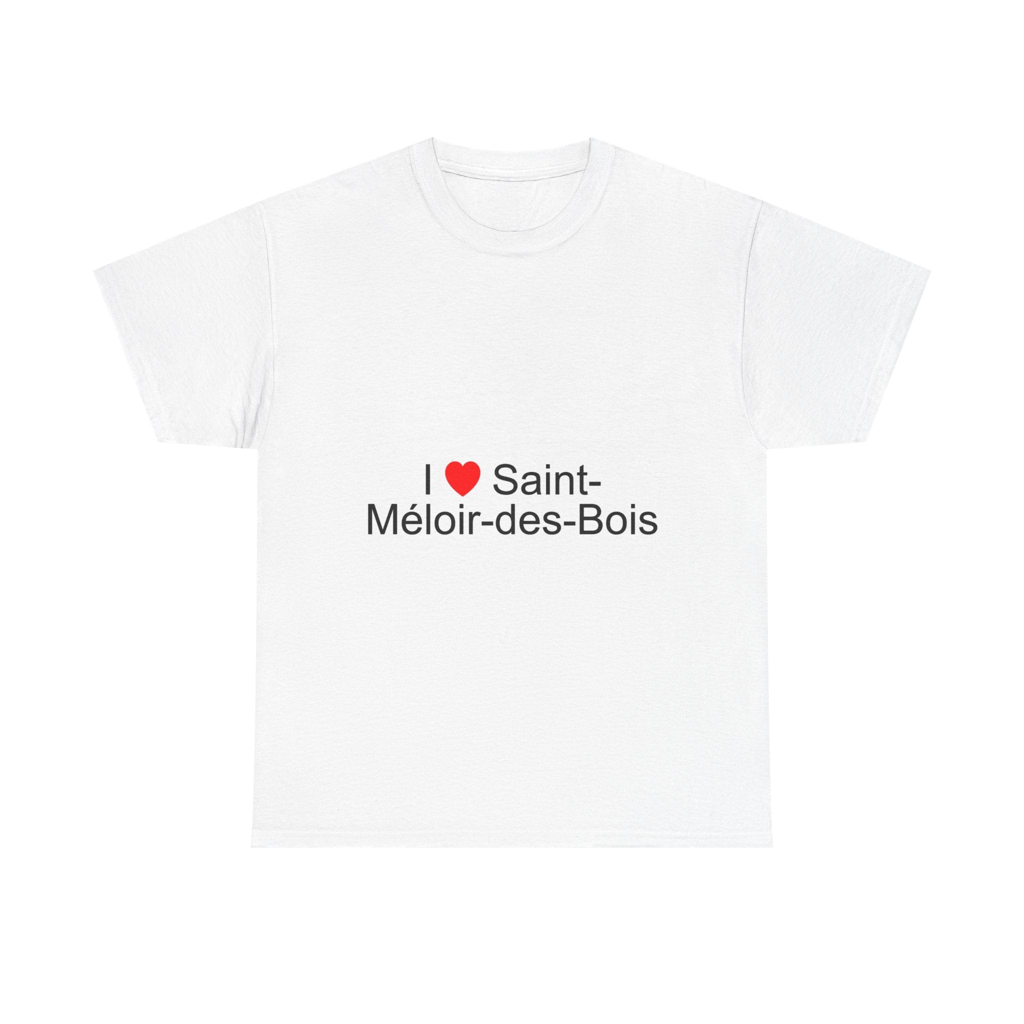 T-shirt I love Saint-Méloir-des-Bois