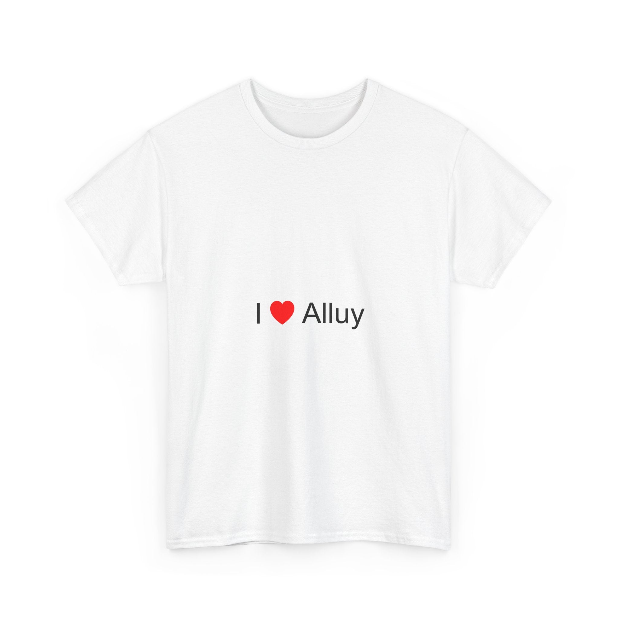 T-shirt I love Alluy