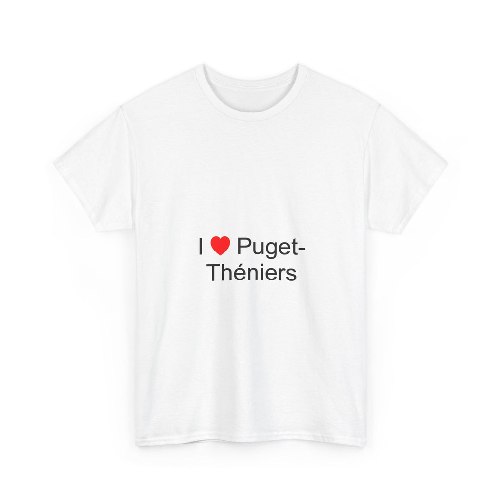 T-Shirt Ich liebe Puget-Théniers