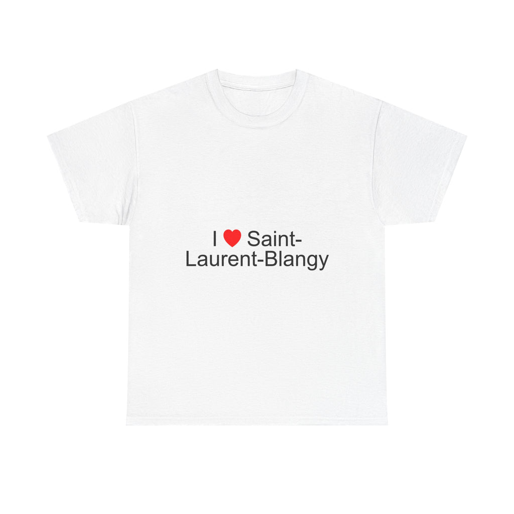 T-Shirt Ich liebe Saint-Laurent-Blangy