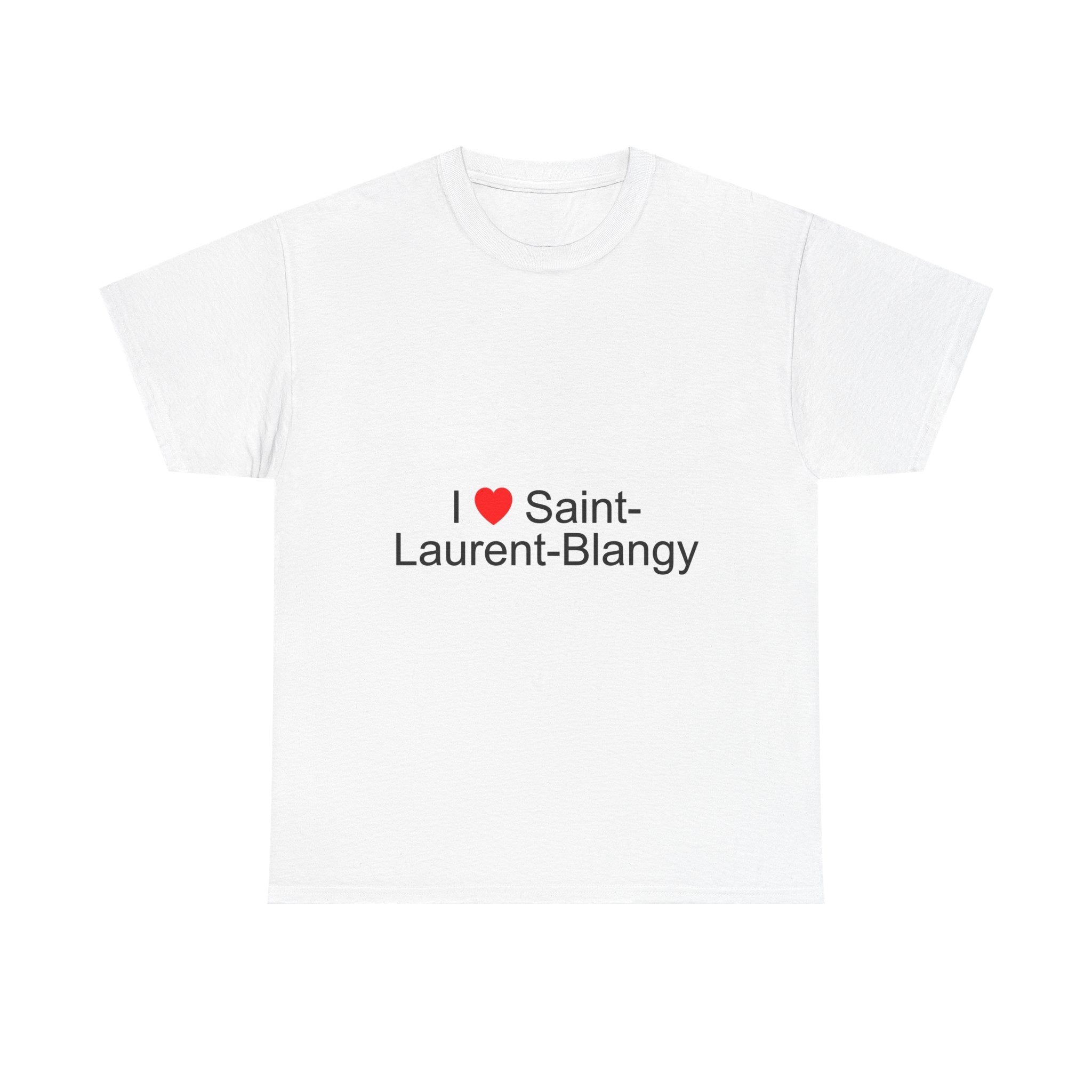T-Shirt Ich liebe Saint-Laurent-Blangy