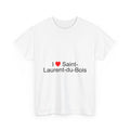 T-shirt I love Saint-Laurent-du-Bois