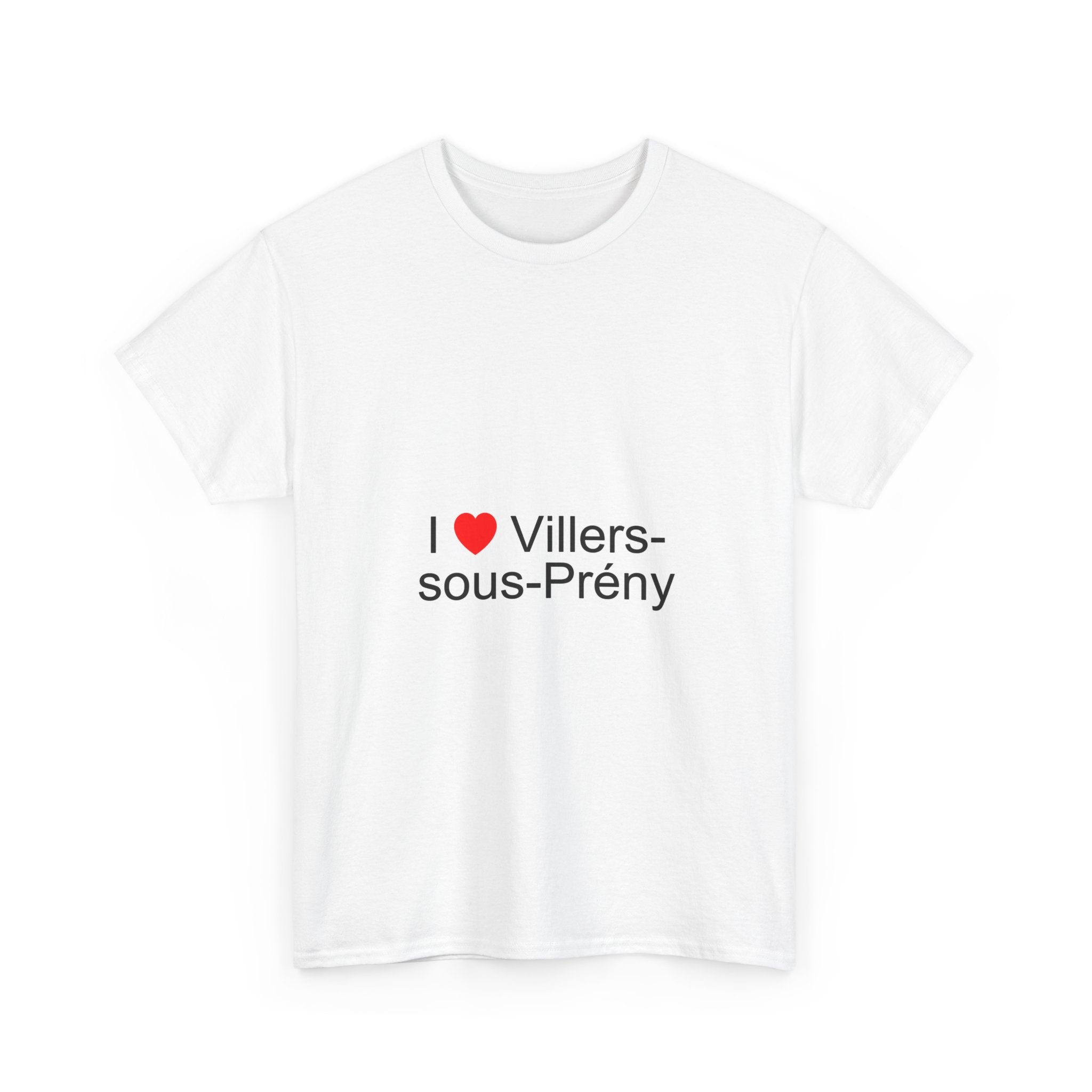 T-shirt I love villers-sous-prény