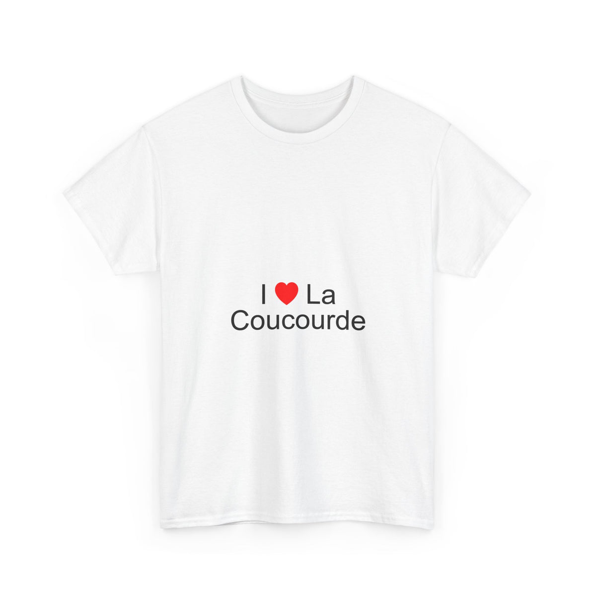 T-shirt I love la coucourde