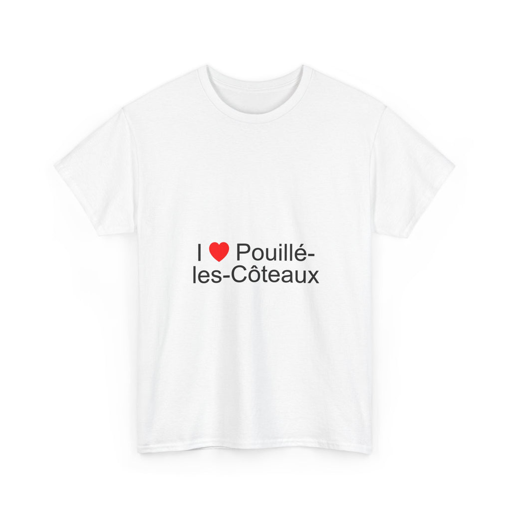 T-shirt I love Pouillé-les-Côteaux