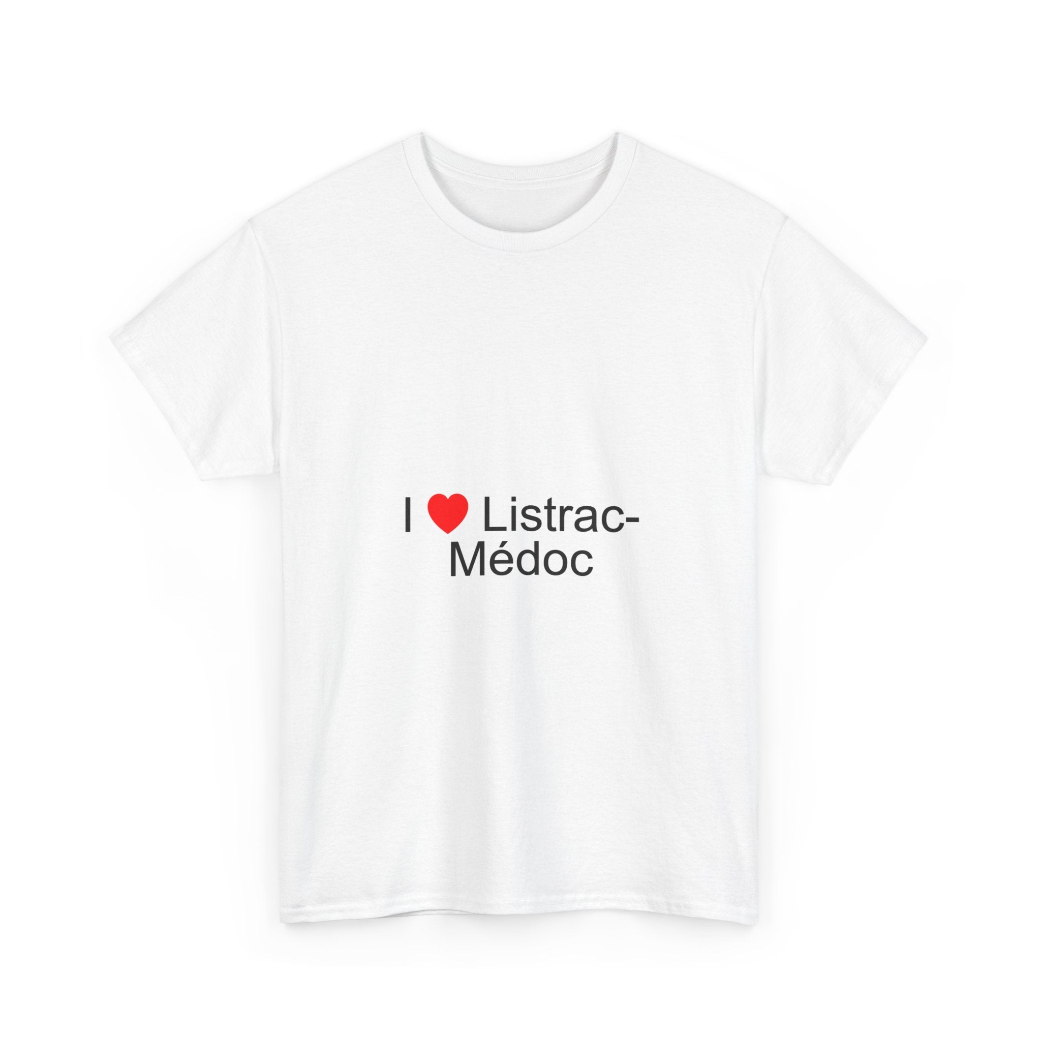 T-shirt I love Listrac-Médoc