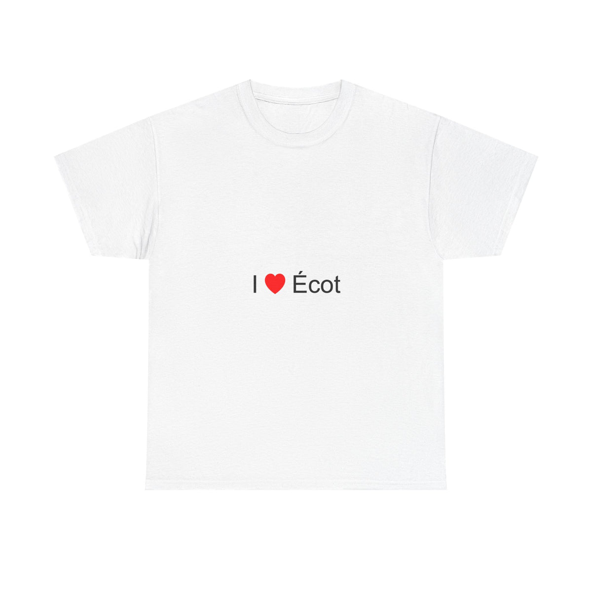 T-shirt I love écot