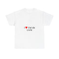 T-shirt I love val de livre
