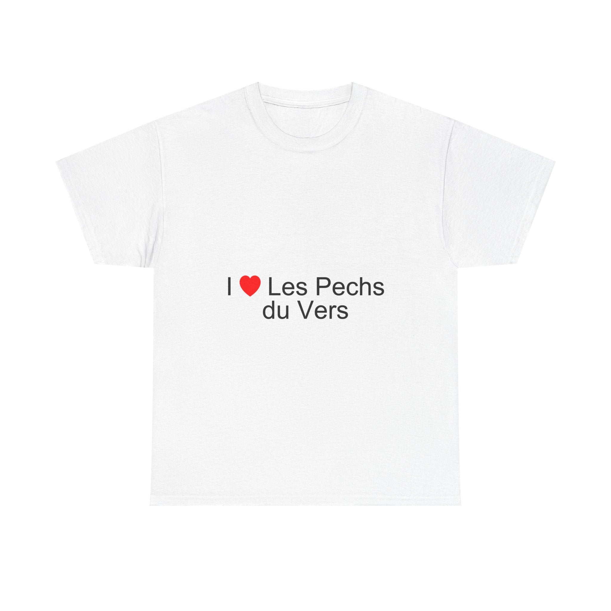 T-shirt I love the fishing peaches