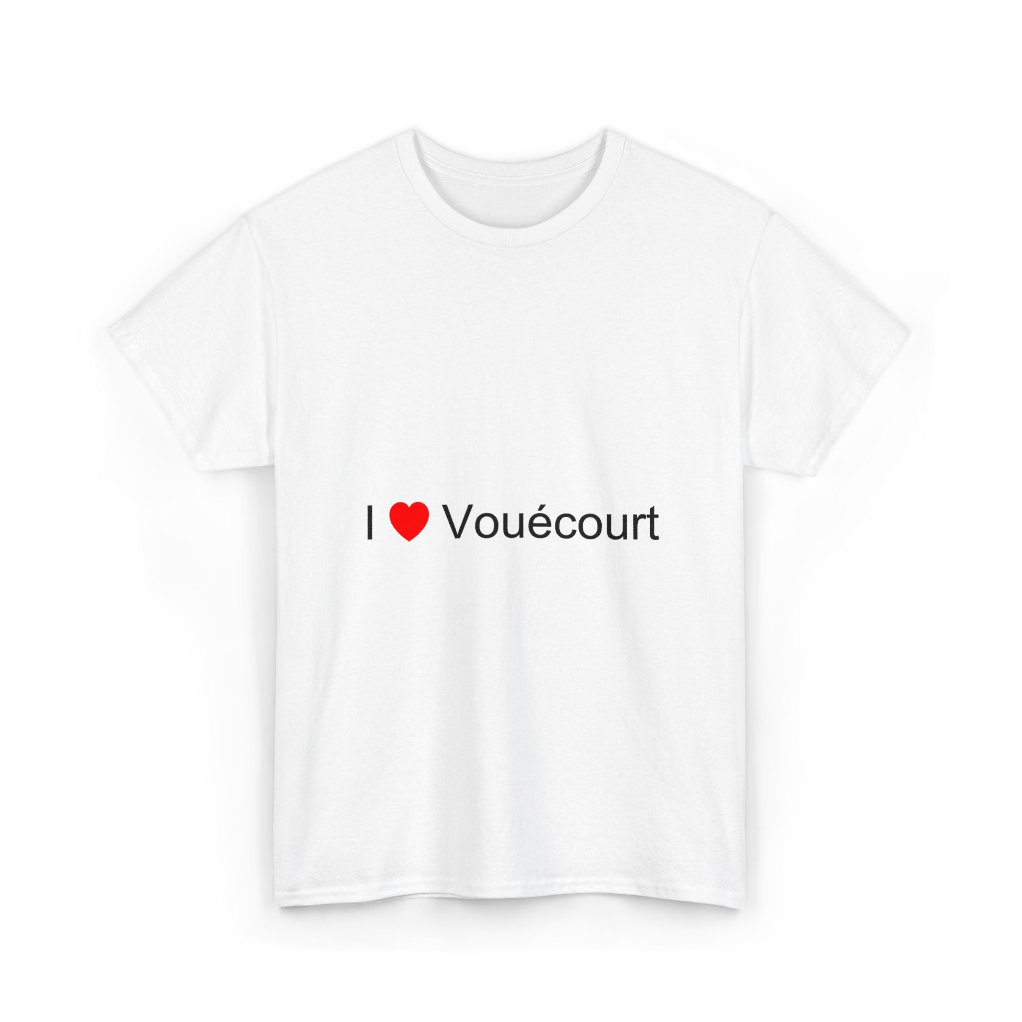 T-shirt I love Vouécourt
