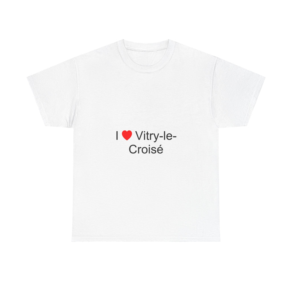 T-Shirt Ich liebe Vitry-le-Croisé