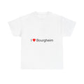 T-shirt I love bourgheim