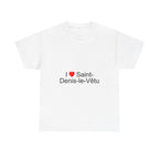 T-Shirt I love Saint-Denis-le-Vêtu