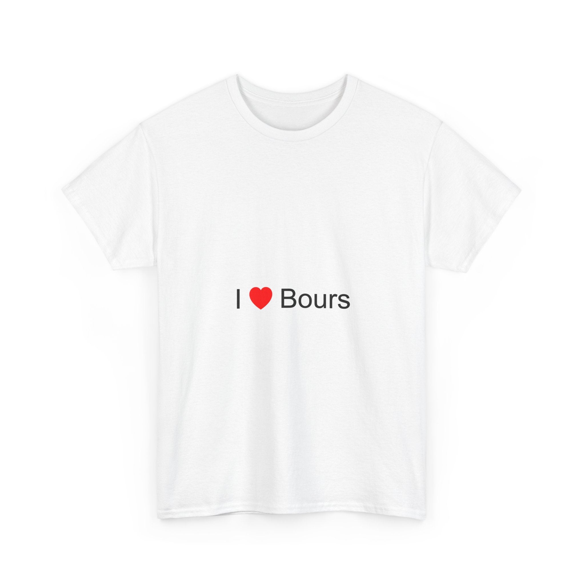 T-shirt I love bours