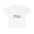 T-shirt I love mareuil en périgord