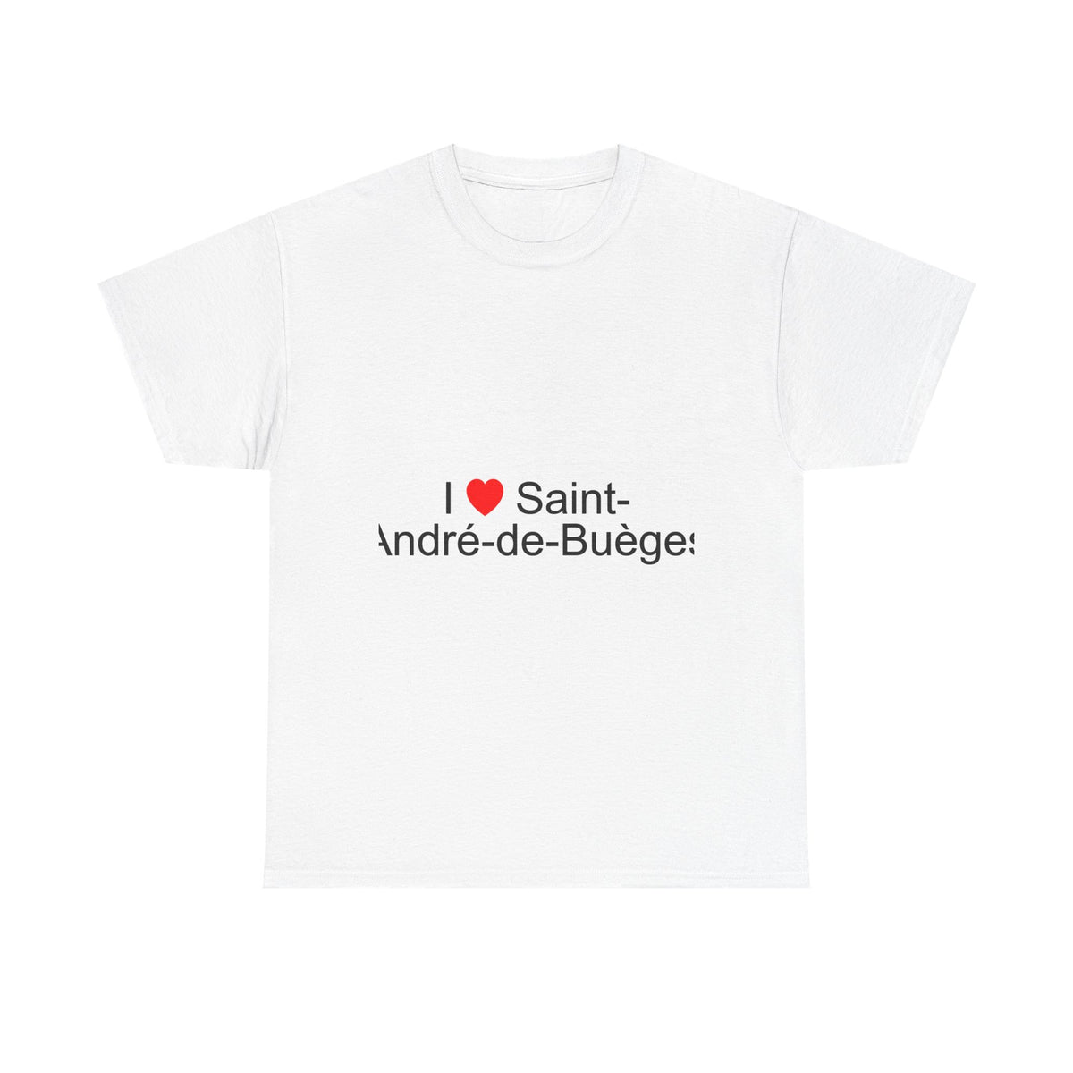 T-shirt I love saint-andré-de-buèges